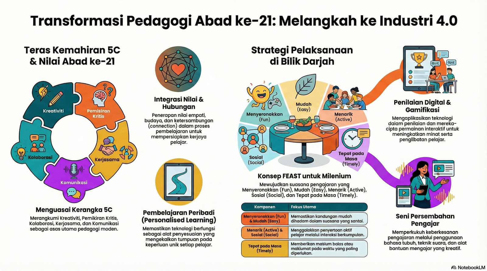 Pedagogi Abad ke 21: Melangkah ke Hadapan dengan Industri 4.0